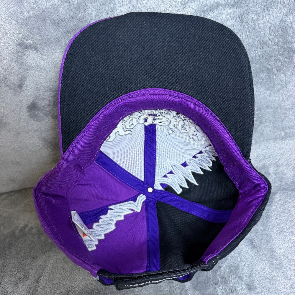 Hoosier Racing Tire Hat Purple Black Embroidered Racing Cap Design Dynamix - Picture 6 of 9